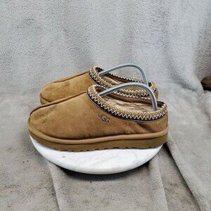 UGG Shoes Womens Size 9 Brown Suede Tasman Chestnut Slip On Clogs *Read*